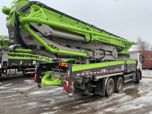 Автобетононасос ZOOMLION 52 метра на базе шасси SCANIA 6x4