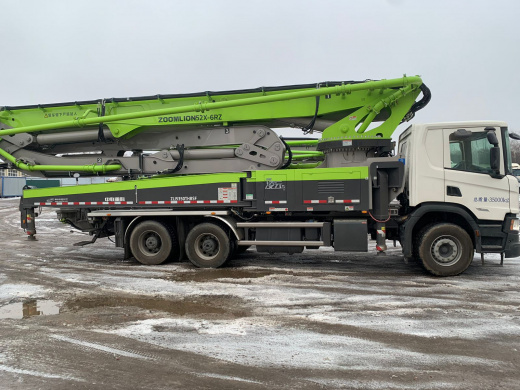 Автобетононасос ZOOMLION 52 метра на базе шасси SCANIA 6x4