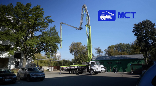 Автобетононасос ZOOMLION 43 метра на базе шасси FAW