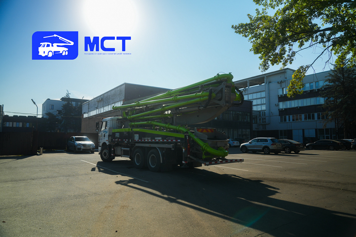 Автобетононасос ZOOMLION 43 метра на базе шасси FAW
