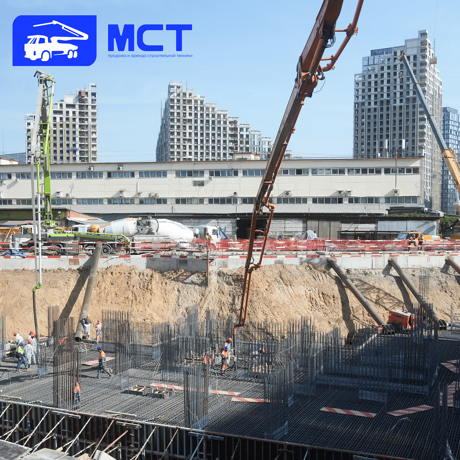 Автобетононасос ZOOMLION 52 метра на базе шасси Mercedes Benz 2017