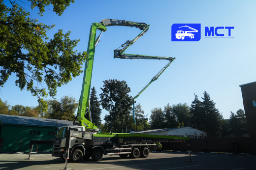 Автобетононасос ZOOMLION 56 метров на базе шасси SCANIA