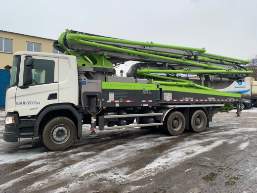 Автобетононасос ZOOMLION 52 метра на базе шасси SCANIA 6x4