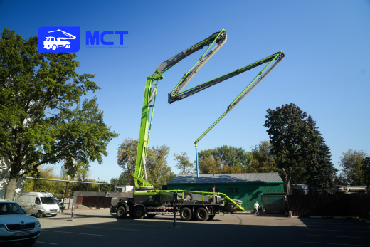 Автобетононасос ZOOMLION 56 метров на базе шасси SCANIA