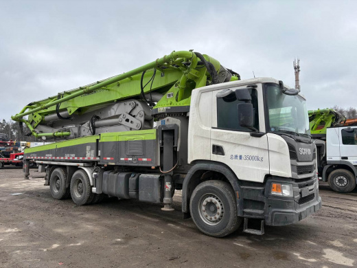 Автобетононасос ZOOMLION 50 метров на шасси SCANIA 6х4